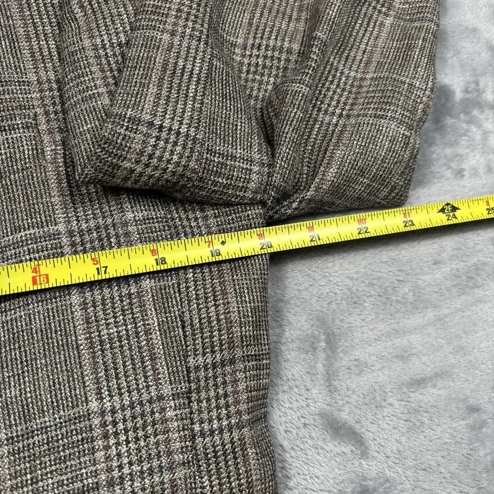 Jos A Bank Reserve 40L E Thomas Italy Wool Silk Linen Sport Coat Plaid Blazer